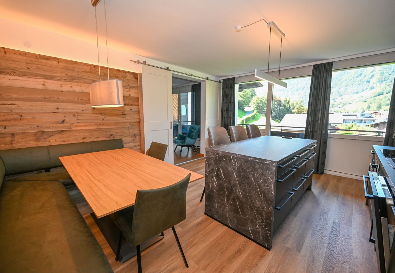 Ferienwohnung in Kaprun - Domizil Thirteen - sauna and glacier view