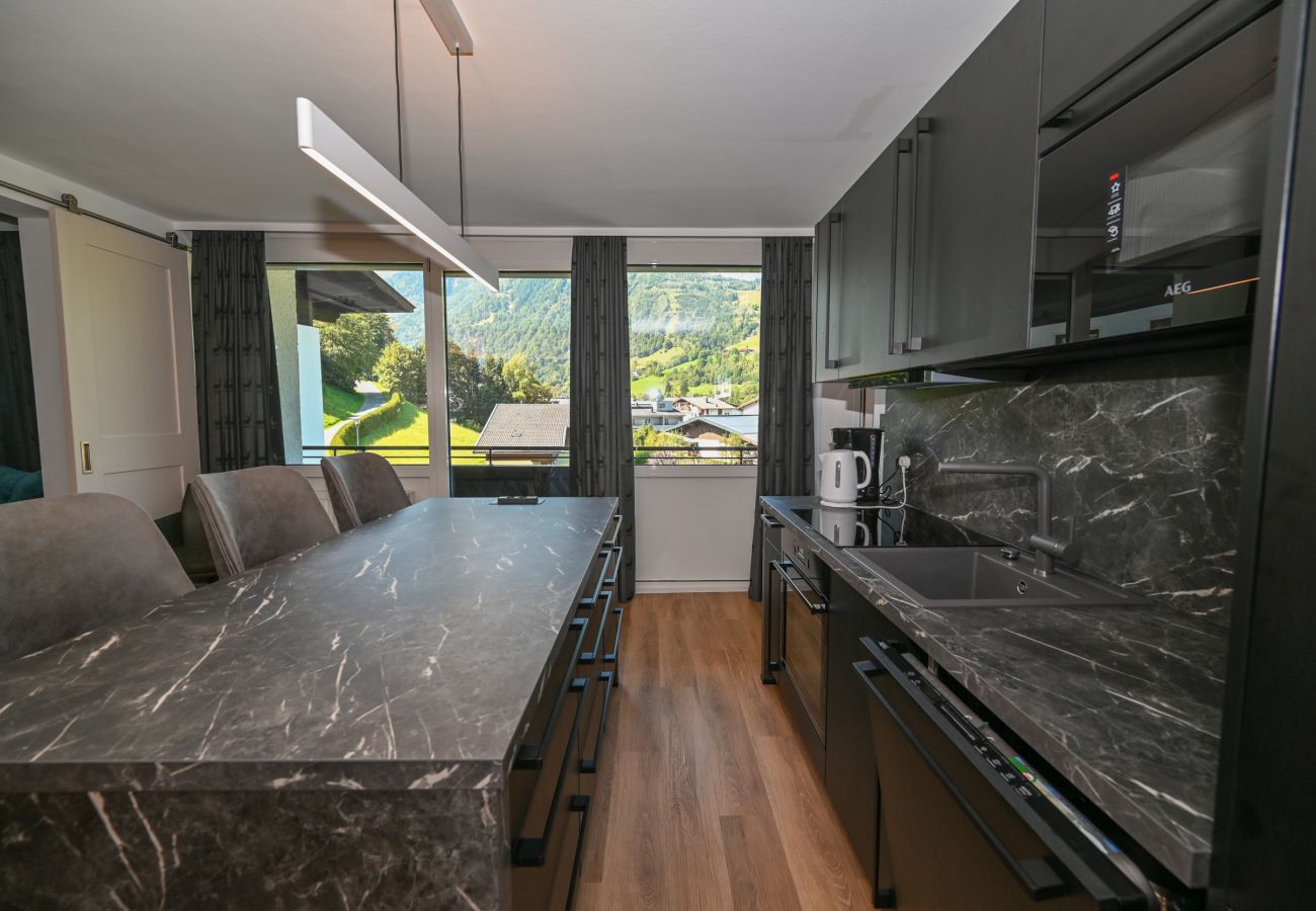 Ferienwohnung in Kaprun - Domizil Thirteen - sauna and glacier view